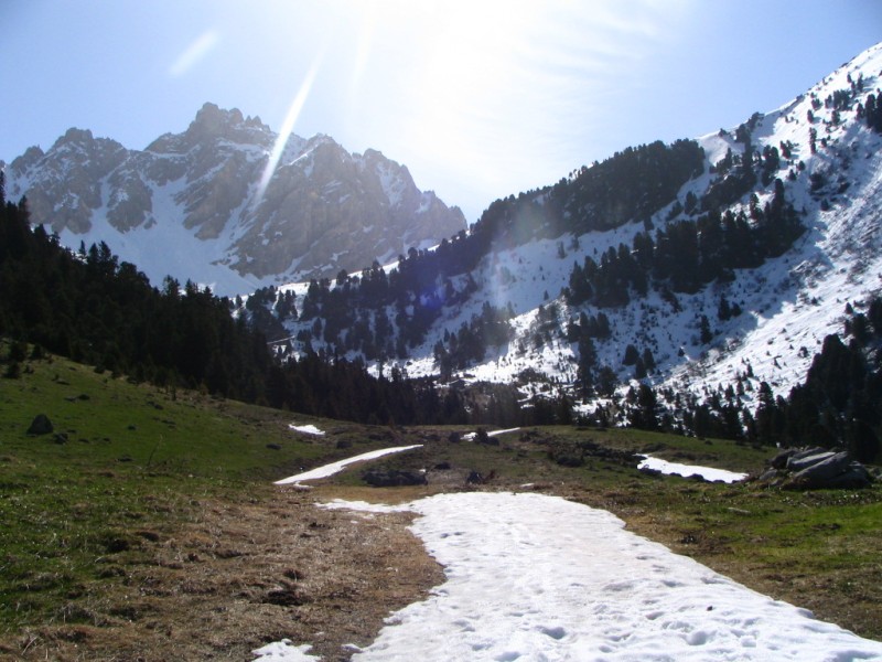 #2 Montée sur vallon du fruit : jusqu Montée sur vallon du fruit : jusqu'au vallon, à peine skiable