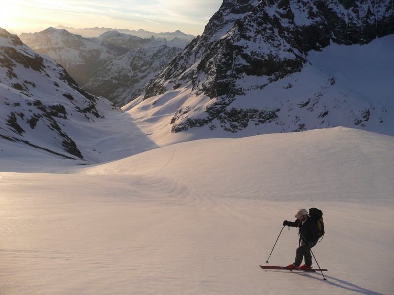 #3 Col d Col d'Ailefroide : Le vallon du Selé s'illumine
