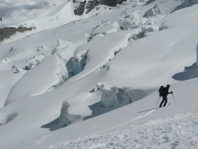 #11 Le glacier de Momming : ne tombons pas à la cave... Le glacier de Momming : ne tombons pas à la cave...