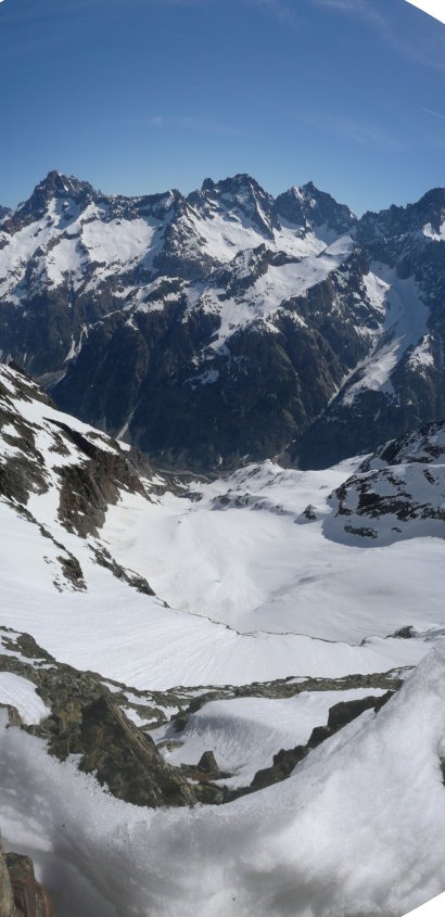 #4 depuis le col de l depuis le col de l'encoula : vue sur le versant en aval