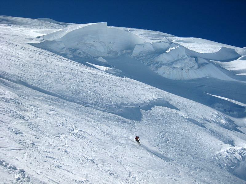 #13 Mont Blanc Face N : entree dans l Mont Blanc Face N : entree dans l'itineraire de la Rampe