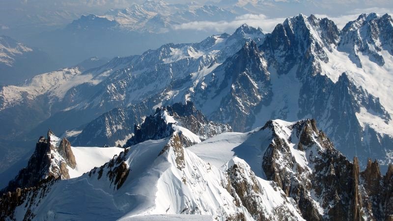 Masif du Mont Blanc : une tripotee de 4000 sous les pieds