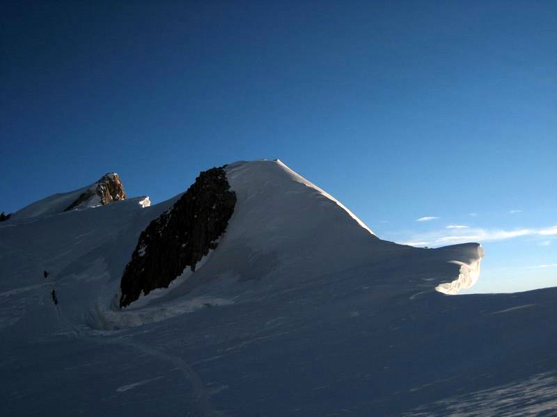 Col de la Brenva : y a du avoir du vent par ici !!!