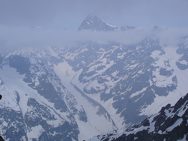 #1 Vu du col : Vue sur le glacier noir: Coolidge, Fifre, et Barre des Ecrins Vu du col : Vue sur le glacier noir: Coolidge, Fifre, et Barre des Ecrins