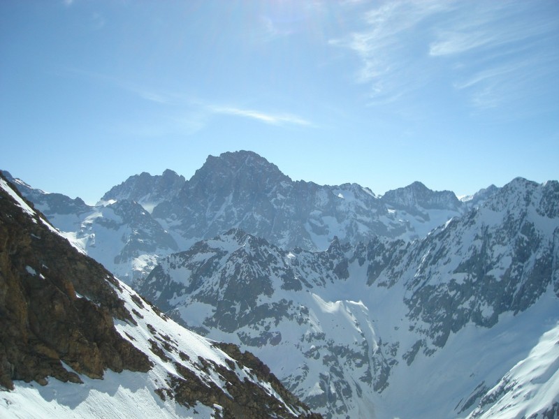 #6 Vue sur les Ailefroides : du col de Clot Chatel Vue sur les Ailefroides : du col de Clot Chatel