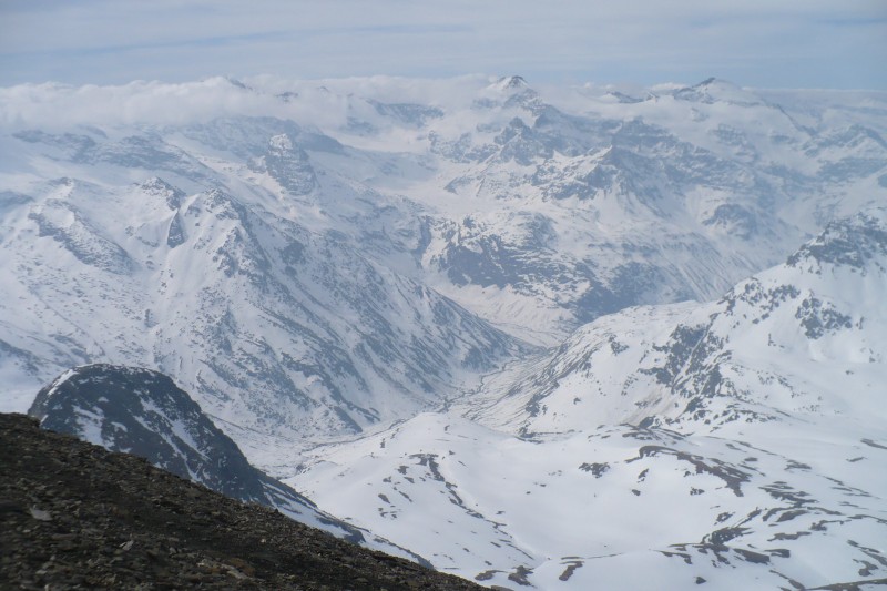 #4 La Haute-Maurienne : La Haute-Maurienne depuis le sommet. La Haute-Maurienne : La Haute-Maurienne depuis le sommet.