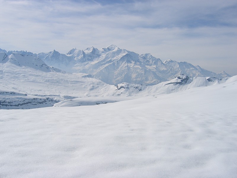 #2 Depuis le col de Platé : le Dérochoir et massif du Mont-Blanc. Depuis le col de Platé : le Dérochoir et massif du Mont-Blanc.