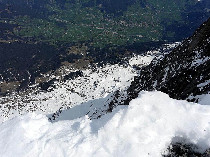 Eiger : Petit coup d'oeil dans la face N