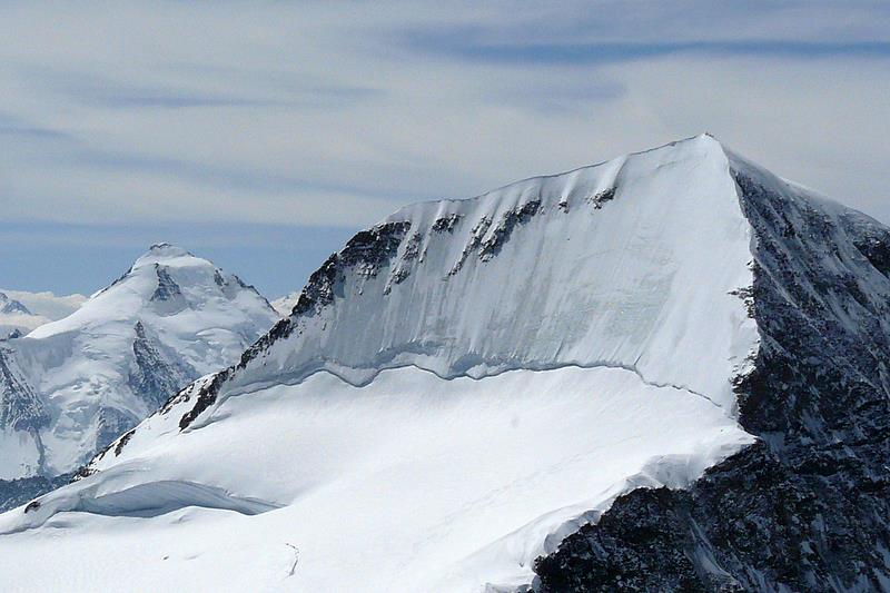 Mönch : Mönch et Aletschhorn au second plan