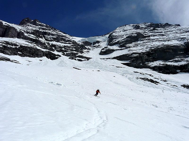 #10 Eiger : Dans les pentes plus douces vers 2500 Eiger : Dans les pentes plus douces vers 2500