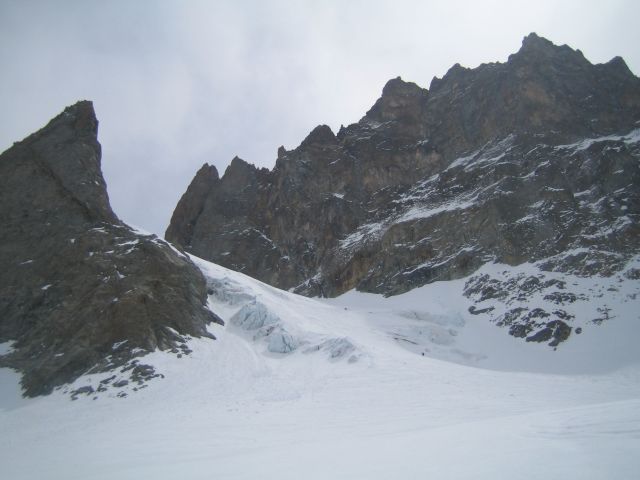 #5 col de la Casse Déserte : passage du Glacier col de la Casse Déserte : passage du Glacier