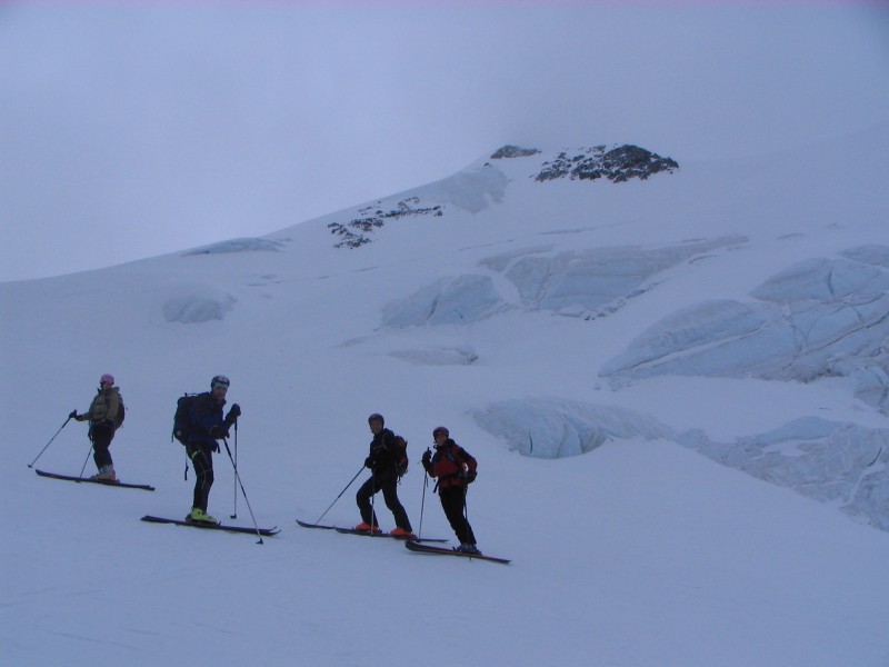 #5 Glacier des Agneaux : Encore bien bouché Glacier des Agneaux : Encore bien bouché