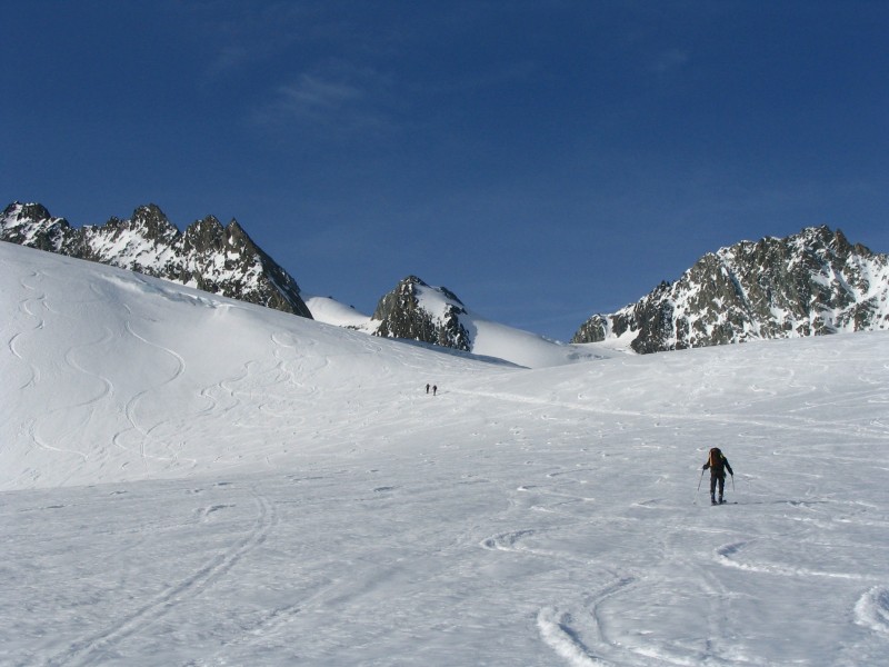 #2 glacier de Gebroulaz : le glacier a déja été bien fréquenté.... glacier de Gebroulaz : le glacier a déja été bien fréquenté....