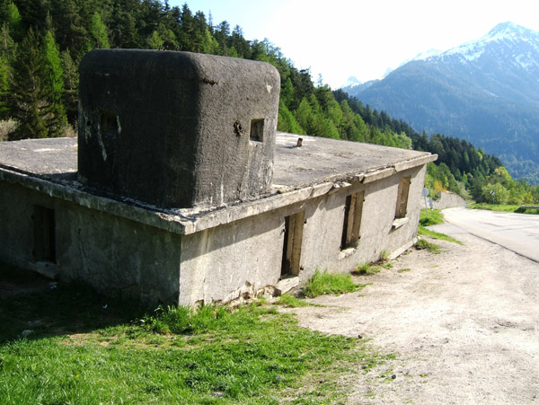 Grande Casse : On en a profité pour se détendre au blokaus penché à Modane.