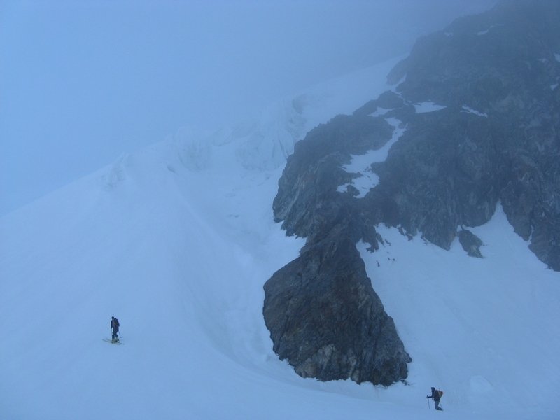 #2 traversée Dôme des Ecrins : Contournement du pied du pic lory traversée Dôme des Ecrins : Contournement du pied du pic lory