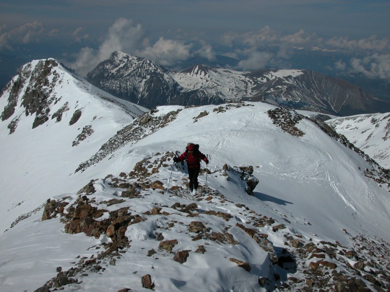 #1 Arête juste avant le sommet : On y est ! Arête juste avant le sommet : On y est !