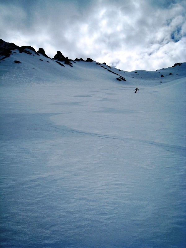 #3 Roc du Blanchon NO : moquette à la descente jusque vers 2000m Roc du Blanchon NO : moquette à la descente jusque vers 2000m