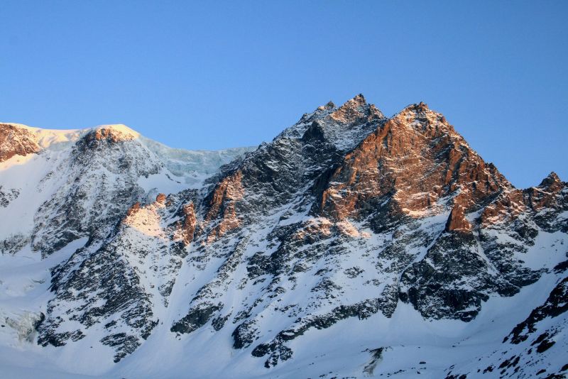 #4 Coucher de soleil : sur les antécimes du Vélan Coucher de soleil : sur les antécimes du Vélan