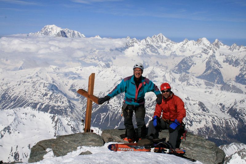 #19 Combin de Valsorey : du bonheur devant le Mont Blanc Combin de Valsorey : du bonheur devant le Mont Blanc