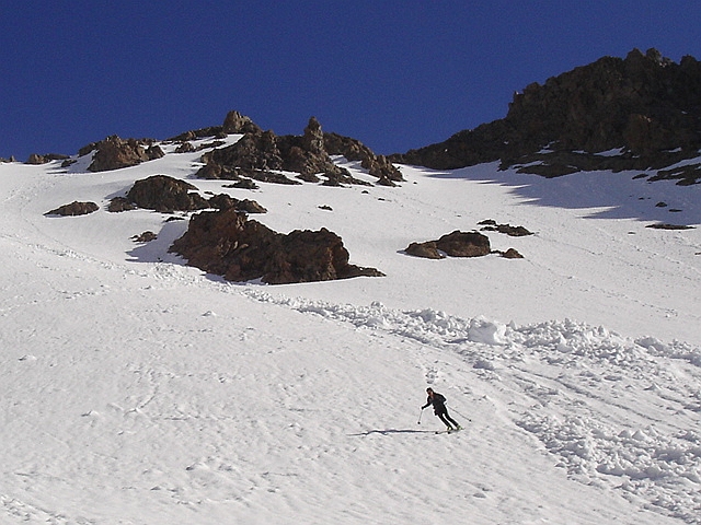 #2 Descente vers Pradieu/Arsine : larges pentes et multiples orientations possibles Descente vers Pradieu/Arsine : larges pentes et multiples orientations possibles