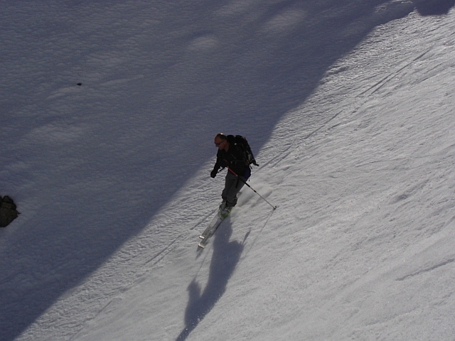 #5 descente dans couloir N : Super neige transformée, ski facile descente dans couloir N : Super neige transformée, ski facile