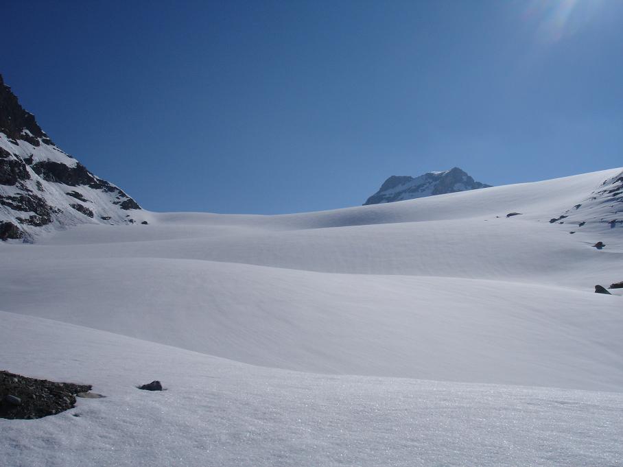 Sensualité glaciaire : Sous le col de Rhêmes Golette