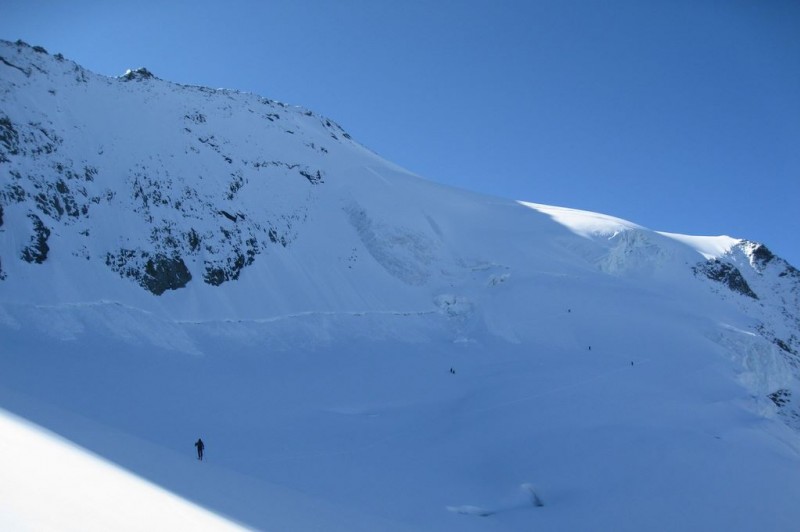 Glacier du Geay : Le haut du Glacier du Geay