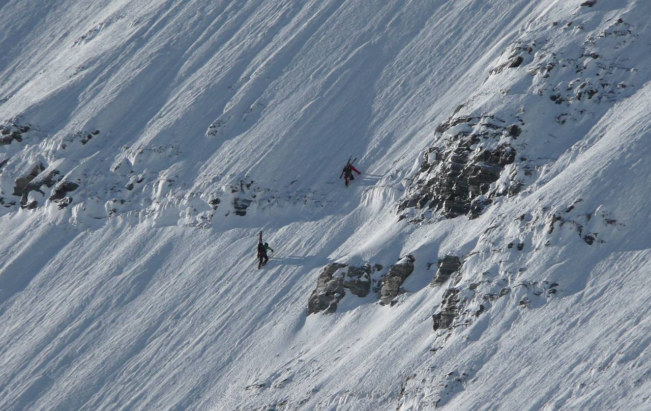 #2 la 2ème cordée : à l la 2ème cordée : à l'attaque du couloir des Italiens