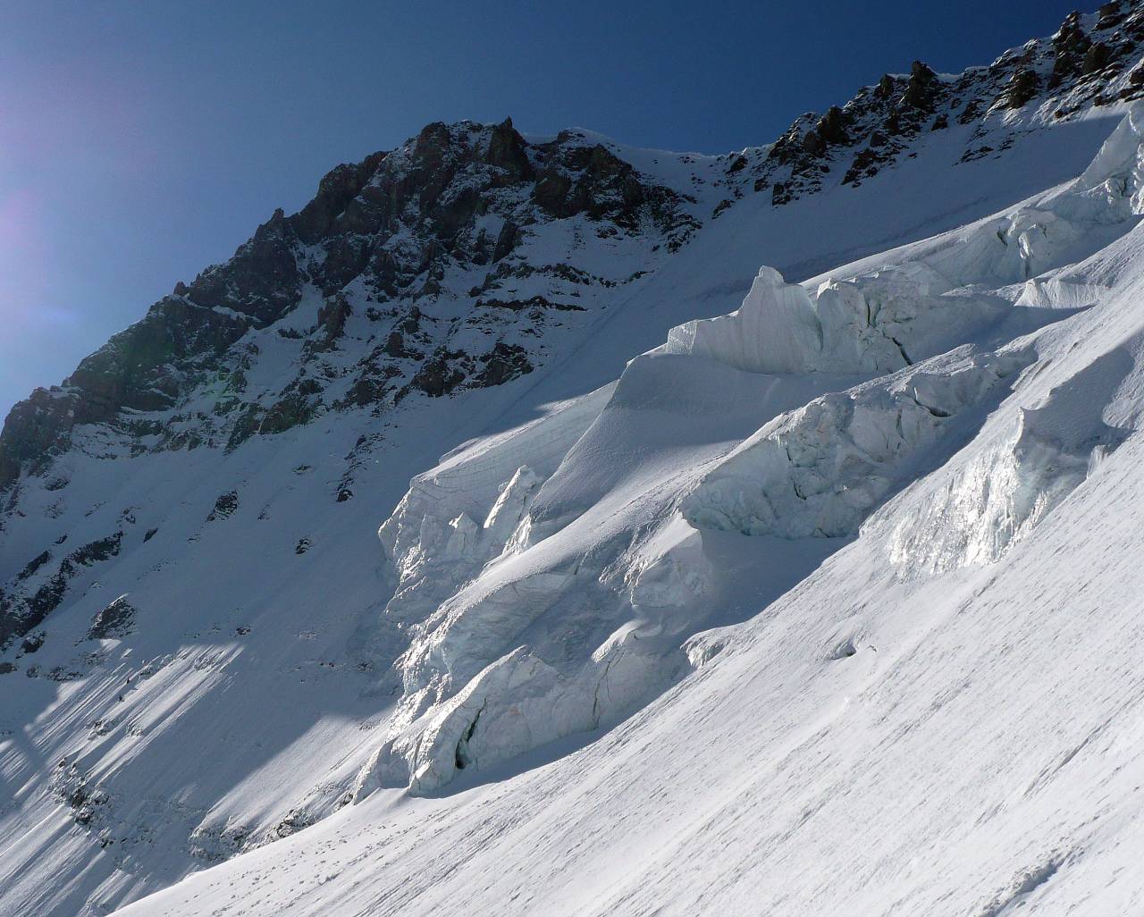 #6 le sérac : et le couloir des Italiens, impressionnants le sérac : et le couloir des Italiens, impressionnants
