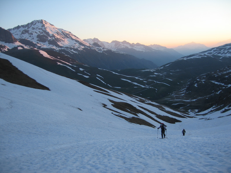 Combe de Montfroid : Bien enneigée jusqu'en bas