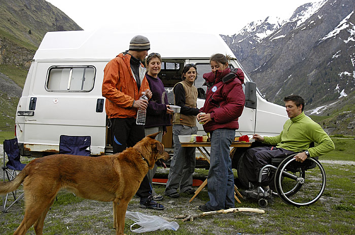 Bivouac : ... dur les bivouacs, on n'est pas loin du camping **** !