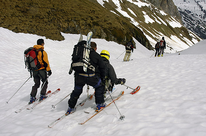 Ah !!! : Les grandes envolées du col du Grand Fond ! Quelle descente !