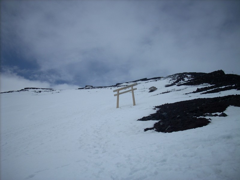 montée : dernier Tori avant le sommet