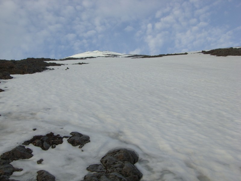 montée : au moins on voit le sommet depuis le bas...