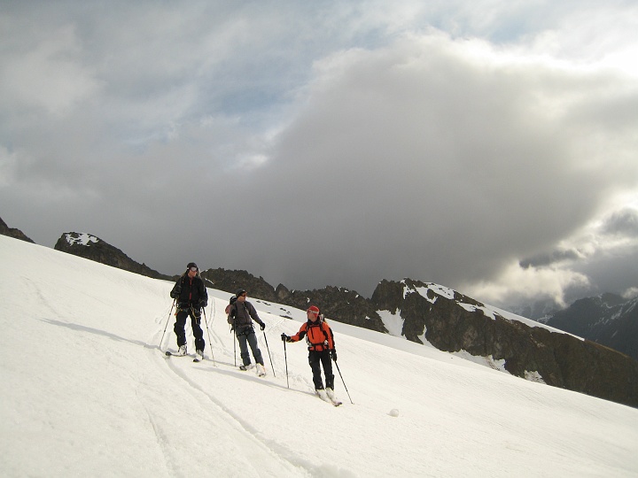 descente : On profite de la lurcane méteo pour fuir ...