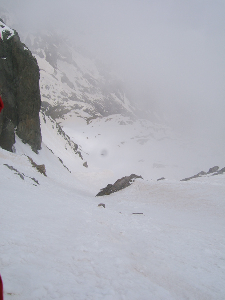 #6 Brocan : Choix du meilleur passage entre les coulées. Brocan : Choix du meilleur passage entre les coulées.