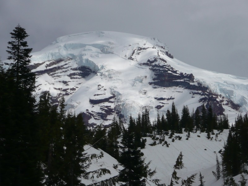 Mt Baker : Dernier regard vers le sommet