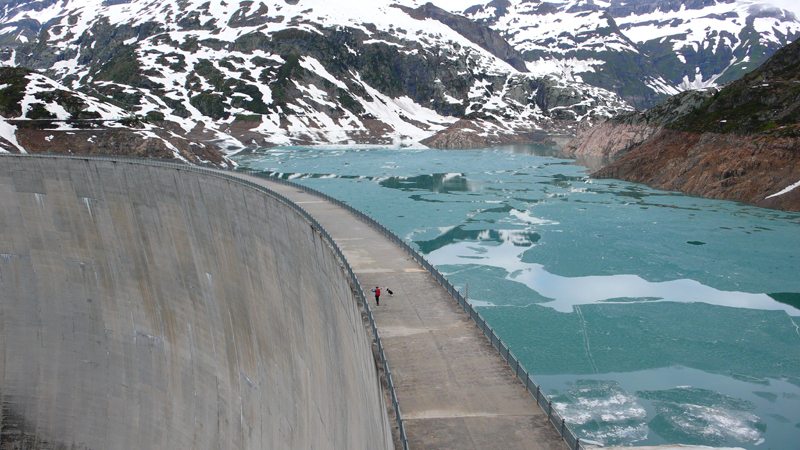 Emosson : le barrage