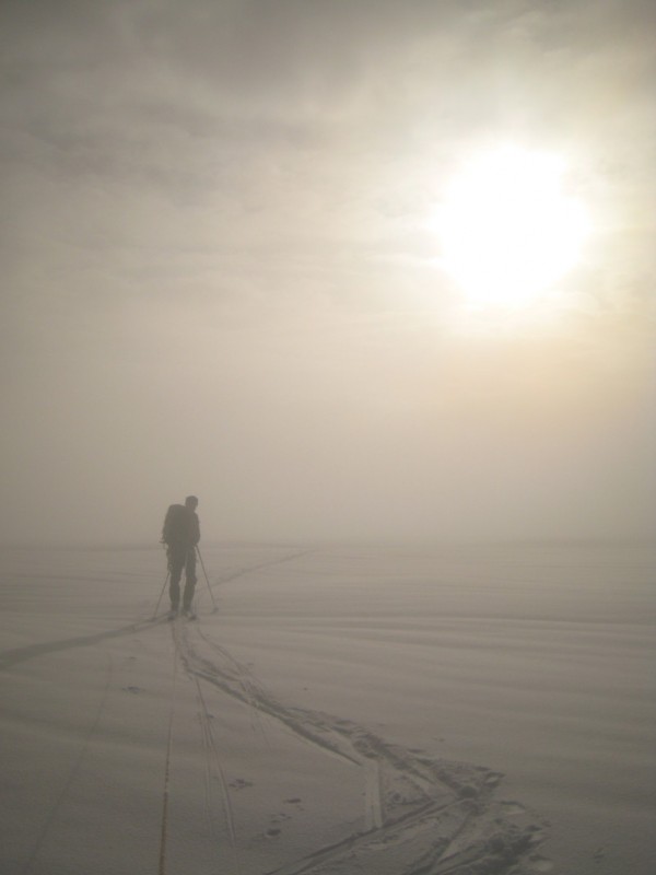 #2 Sur le glacier : Ambiance brouillard ... avec soleil Sur le glacier : Ambiance brouillard ... avec soleil