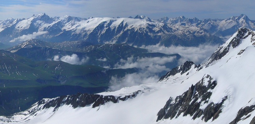 #2 Les Ecrins vus du sommet : Une vue ***** depuis le sommet Les Ecrins vus du sommet : Une vue ***** depuis le sommet