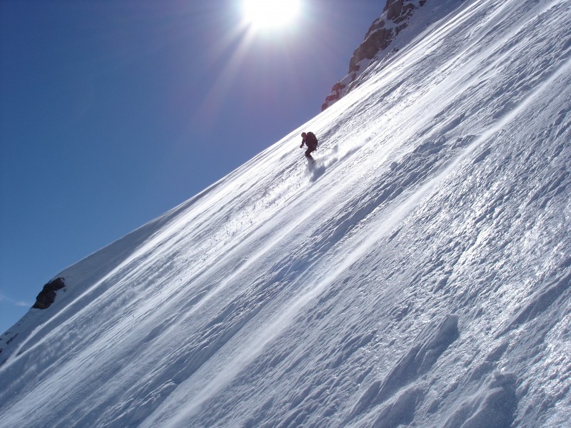 #17 grande casse : on trouve des veines de neige poudreuse, c grande casse : on trouve des veines de neige poudreuse, c'est bon !