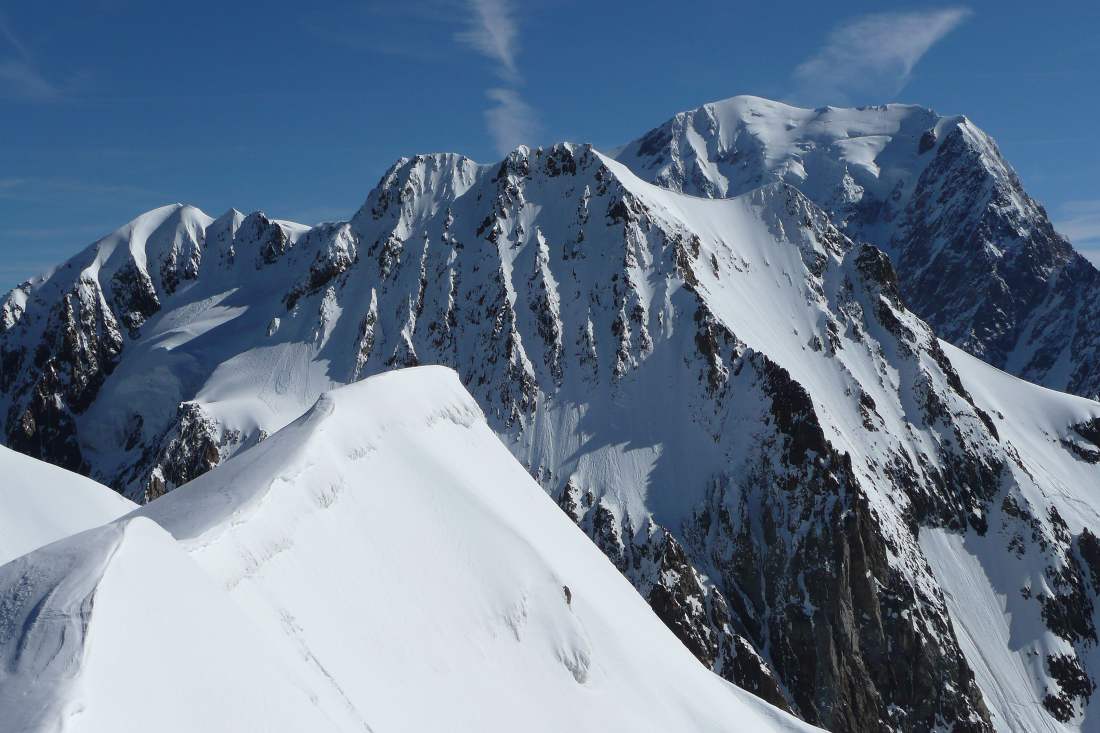 #4 au sommet : Magnifiques versants ouest au sommet : Magnifiques versants ouest