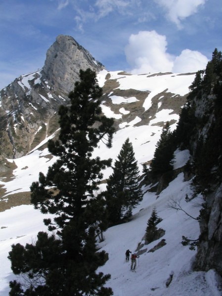 #1 Les lances : Les lances vues depuis l Les lances : Les lances vues depuis l'entrée du chaos de Bellefond