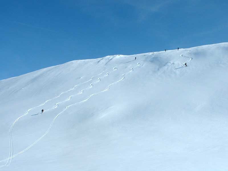 #4 traces 2 : traces 2: pentes sous le col de la rocheure traces 2 : traces 2: pentes sous le col de la rocheure