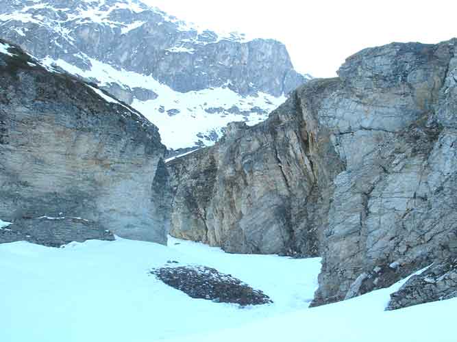 canyon : le canyon du vallon du pisset à traverser en fin de parcours