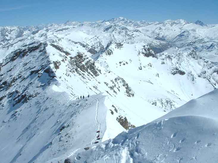 arête : intégrale des arêtes du châtelard