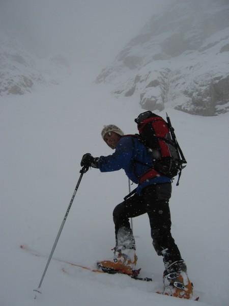 Bas du couloir : Le bas du couloir de la Clapière