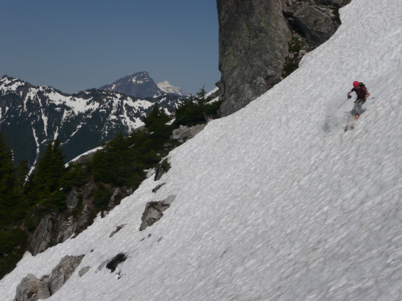 #12 Couloir Nord : Joie des contrepentes Couloir Nord : Joie des contrepentes