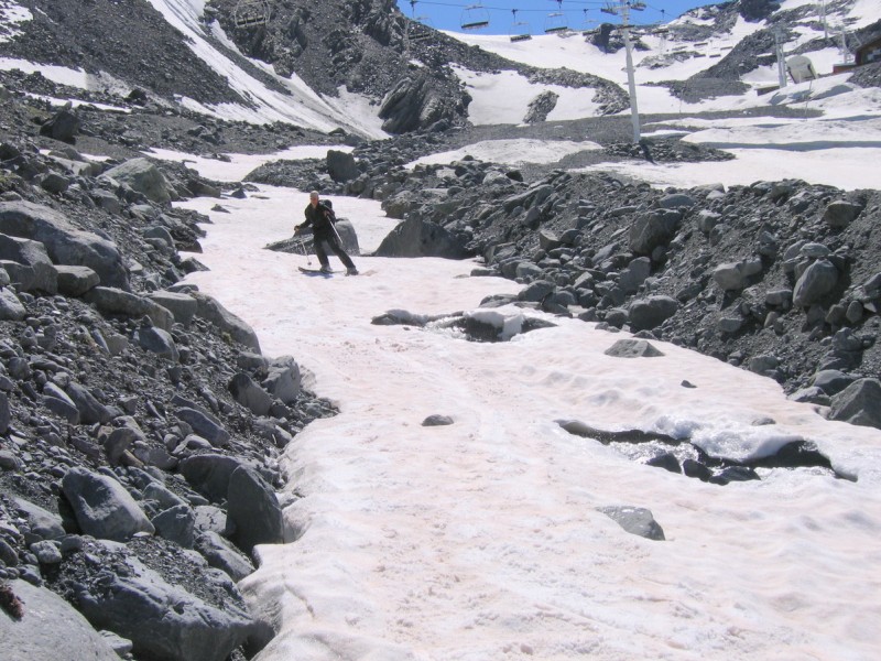 #6 Gebroulaz : Retour sur le torrent. Gebroulaz : Retour sur le torrent.