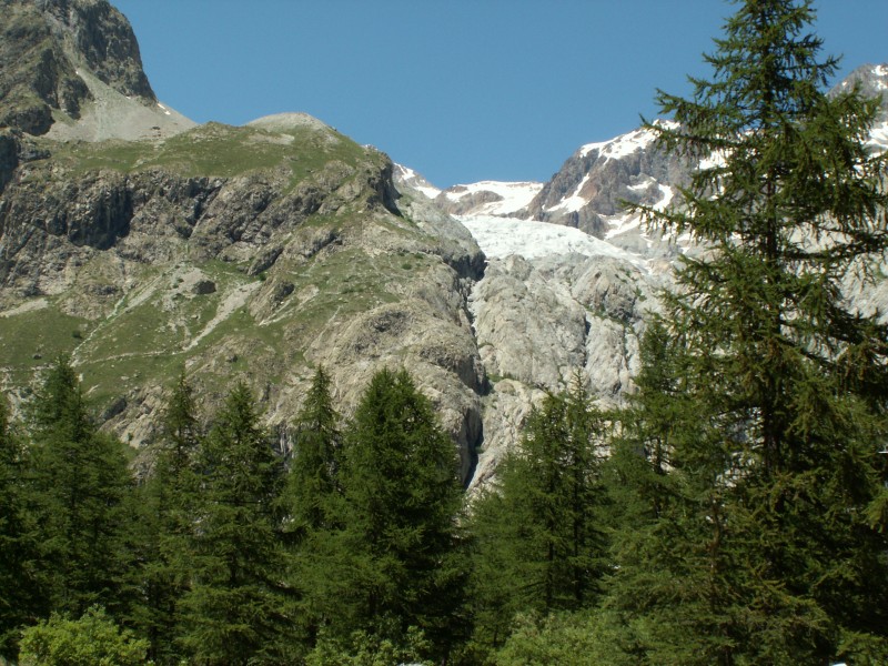 #9 Le glacier Blanc : Depuis le Pré. Le glacier Blanc : Depuis le Pré.